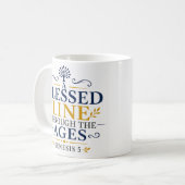 Mug Une lignée bénie à travers les âges Écriture bibli (Devant gauche)