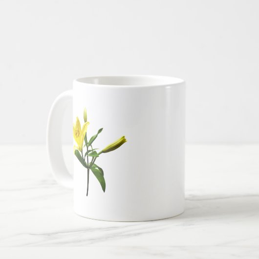 Mug Une Lys Jaune (Devant gauche)