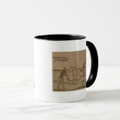 Mug Une machine de guerre, illustration de 'De (Devant droit)