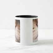 Mug Une macro image du nez et de la bouche d'un chat (Centre)