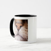 Mug Une macro image du nez et de la bouche d'un chat (Devant gauche)