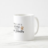 Mug Une maison n'est pas une maison sans empreintes de (Devant droit)