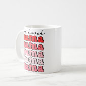 Mug Une maman aimée (Devant gauche)