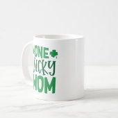 Mug Une maman chanceuse (Devant gauche)