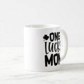 Mug Une maman chanceuse (Devant droit)