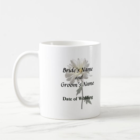 Mug Une marguerite blanche (Gauche)