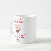 Mug Une mariée dans un style café Tini Bit (Devant gauche)