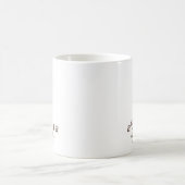 Mug Une mariée en coquette à nœud papillon minuscule p (Centre)