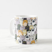 Mug Une mer de chats (Devant gauche)