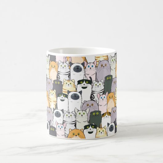 Mug Une mer de chats (Centre)