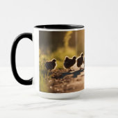 Mug Une mère et ses poussins (Gauche)