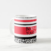 Mug Une mignonne citation motivationnelle tendance "So (Devant gauche)