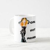MUG UNE MOMME CHAUDE (Devant gauche)