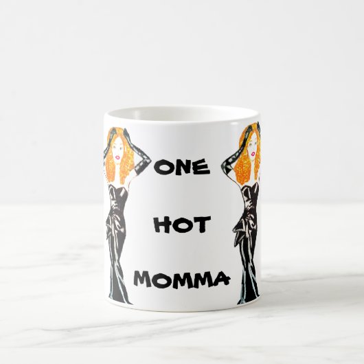 MUG UNE MOMME CHAUDE (Centre)