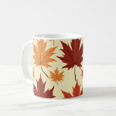 Mug une motif d'érable (Devant gauche)