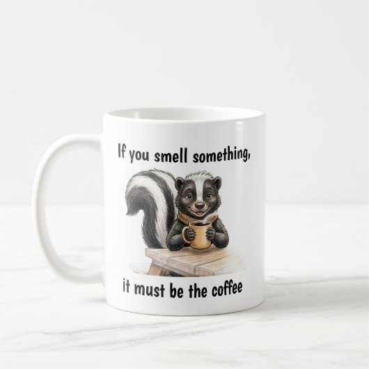Mug Une mouffette dans le déni (Gauche)