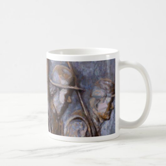 Mug Une muqueuse d'art en couverture de la mort (Droite)