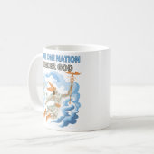 Mug Une nation cool sous Dieu (Devant gauche)