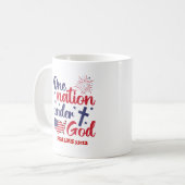 Mug Une nation sous Dieu (Devant gauche)