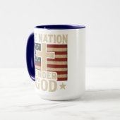 Mug Une nation sous Dieu (Devant gauche)