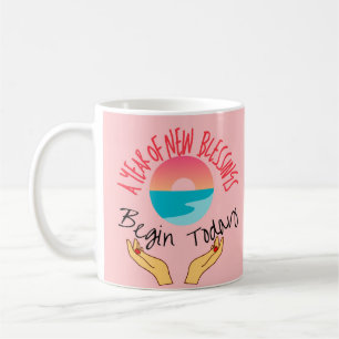 Mug Une nouvelle année de bénédictions commence aujour