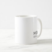 Mug Une nouvelle maman va être musclée (Devant droit)