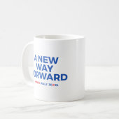 Mug Une nouvelle voie d'avenir - Harris Walz 2024 (Devant gauche)