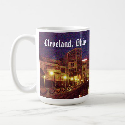 MUG UNE NUIT EN TOMBE CLEVELAND (Gauche)