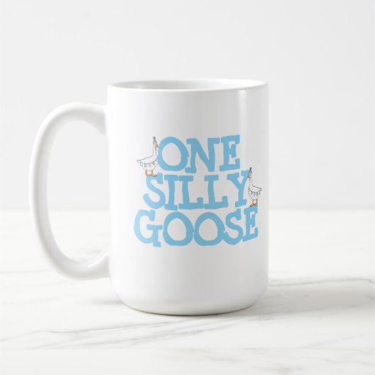 Mug Une oie idiote (Gauche)