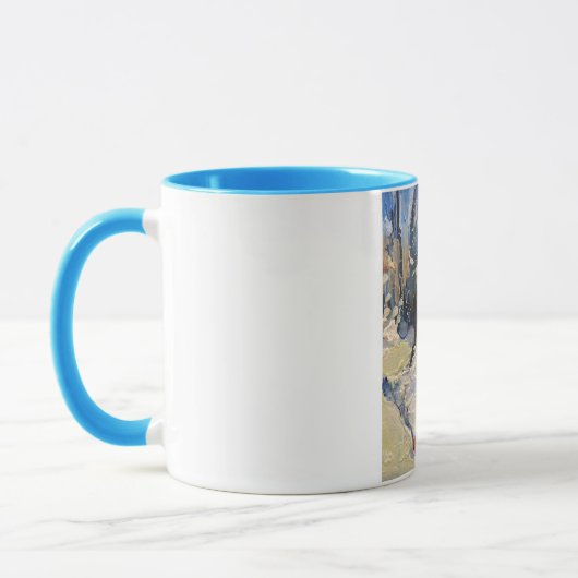 Mug une oie pittoresque en hiver (Gauche)