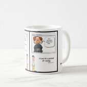 Mug Une once de mère (Devant droit)