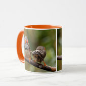 Mug Une paire de poches de Zebra Finches (Devant gauche)