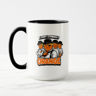 Mug Une parodie de dessin animé de Trump très fortemen