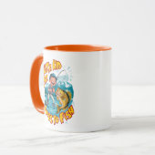 Mug Une passion pour la pêche pour les enfants (Devant gauche)