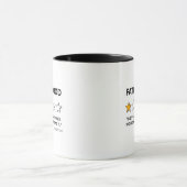 Mug Une Patrie Amusante Ne Recommanderait Pas (Centre)