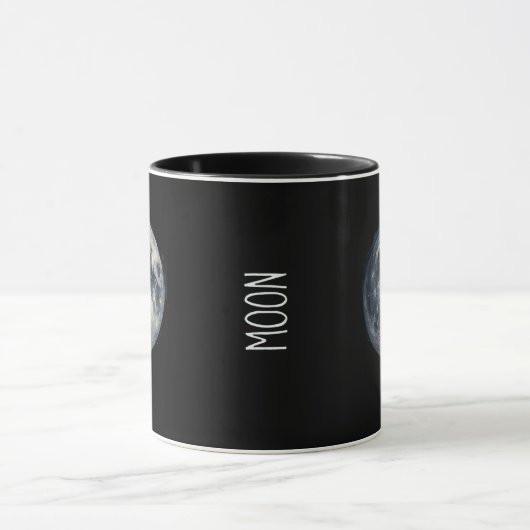 Mug Une peinture de la lune dans un espace (Centre)