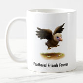 Mug Une peinture numérique d'un condor mignon