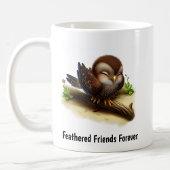Mug Une peinture numérique d'un faucon mignon