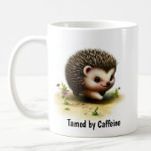 Mug Une peinture numérique d'un joli hérisson