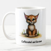 Mug Une peinture numérique d'un Lynx mignon