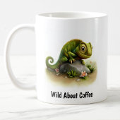 Mug Une peinture numérique d'un mignon Chameleon