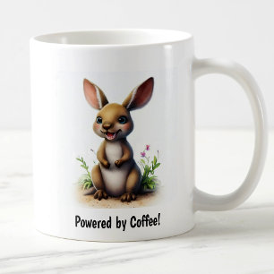 Mug Une peinture numérique d'un mignon Kangaroo