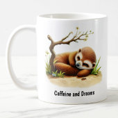 Mug Une peinture numérique d'un suricate mignon
