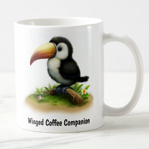 Mug Une peinture numérique d'un Toucan à la belle fact