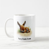 Mug Une peinture numérique d'une jolie antilope (Gauche)
