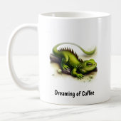 Mug Une peinture numérique d'une mignonne Iguana