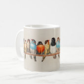 Mug Une perche d'oiseaux par Hector Giacomelli (Devant gauche)