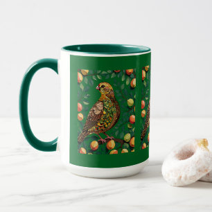 Mug Une Perdrix Dans Un Arbre À Poires Découpé Comme U