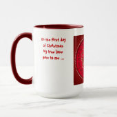 Mug Une perdrix dans un poirier (Gauche)