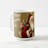 Mug Une période de Noël heureuse (Devant gauche)